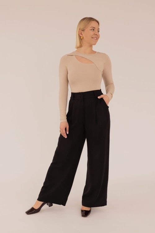 Spodnie Veneto Black Petite