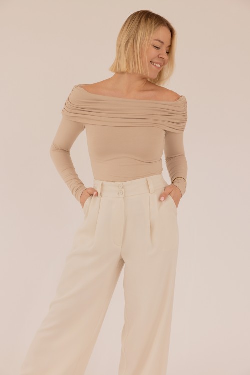 Spodnie Veneto Petite Light Beige