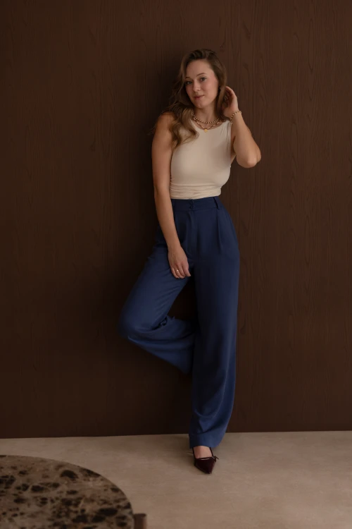 Spodnie Veneto Navy Blue