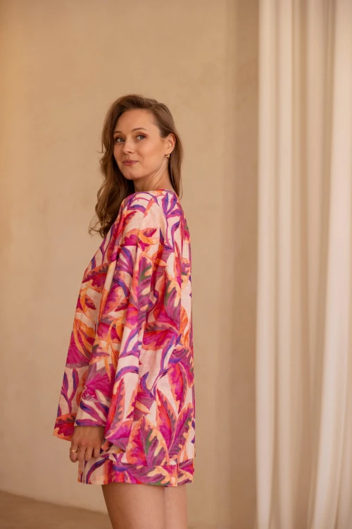 Kimono Mare Flamingo
