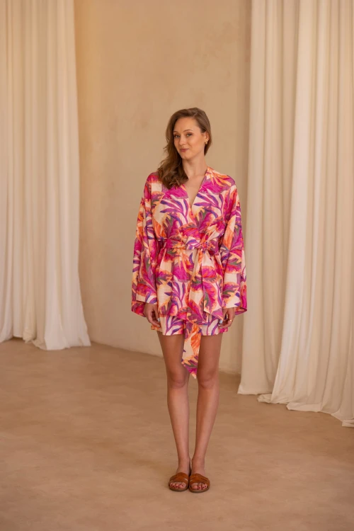 Kimono Mare Flamingo